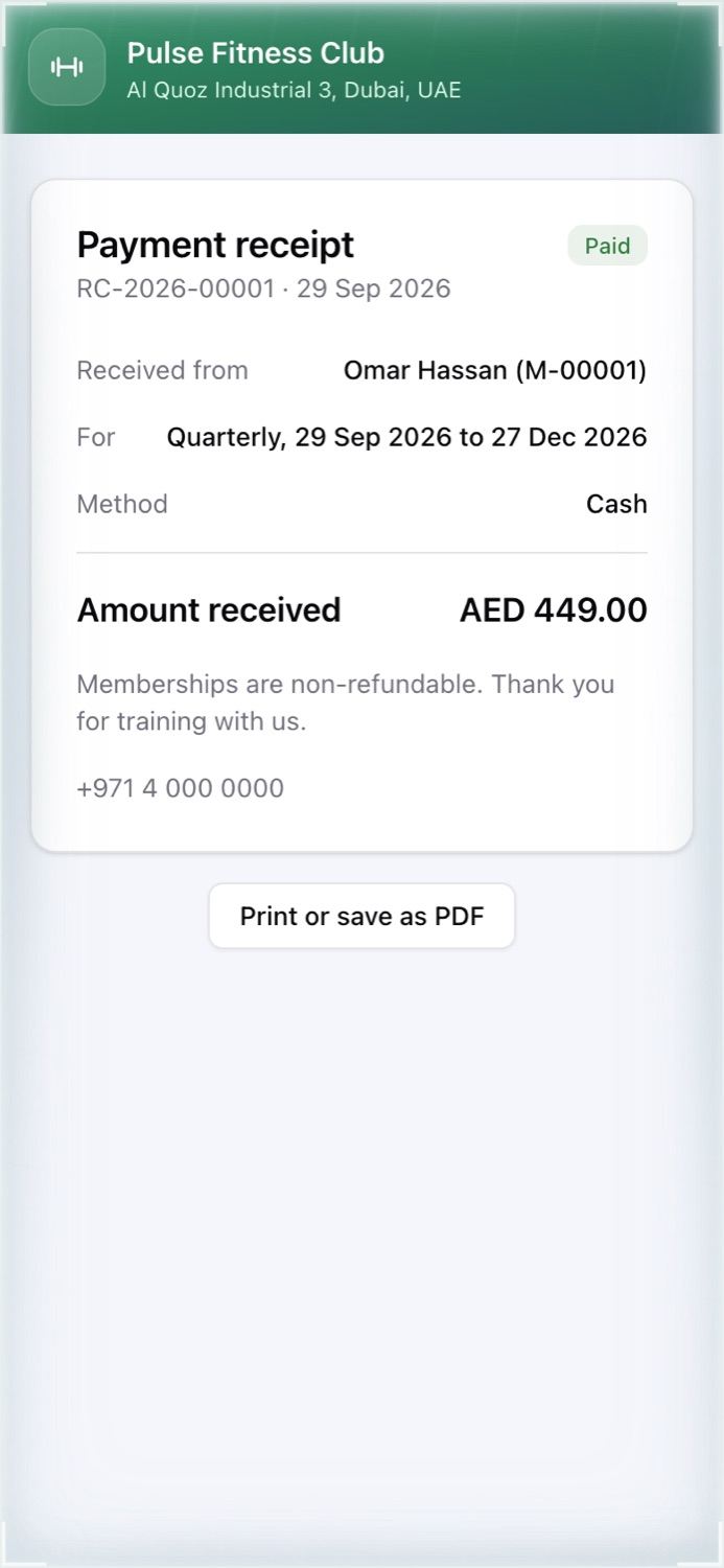 Receipt